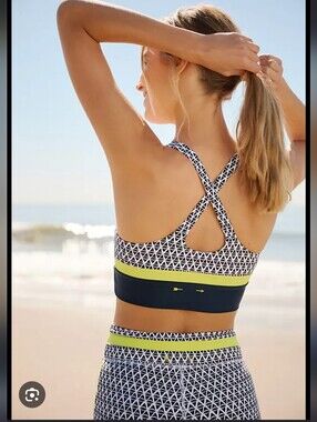 The Upside Sandy Sports Bra Size 4 Summer Active Neon Anthropologie Beach
